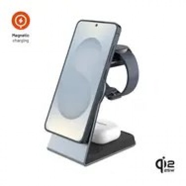  adowarka Fixed 3w1 MagPowerstation Alu Indukcyjna (FIXMPOS-ALS-GR)