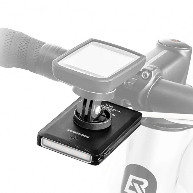 Rockbros JP008 front bike light with power bank for under the speedometer Rockbros JP008 front bike light with power bank for under the speedometer