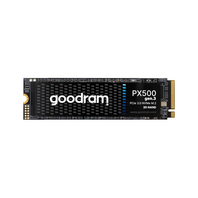 Goodram PX500 GEN.3 SSDPR-PX500-256-80-G3 internal solid state drive 256 GB M.2 PCI Express 3.0 NVMe 3D NAND Goodram PX500 GEN.3 SSDPR-PX500-256-80-G3 internal solid state drive 256 GB M.2 PCI Express 3.0 NVMe 3D NAND