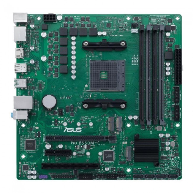 ASUS PRO B550M-C/CSM AMD B550 Socket AM4 micro ATX ASUS PRO B550M-C/CSM AMD B550 Socket AM4 micro ATX