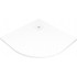 Acrylic semicircular shower tray 90x90 cm