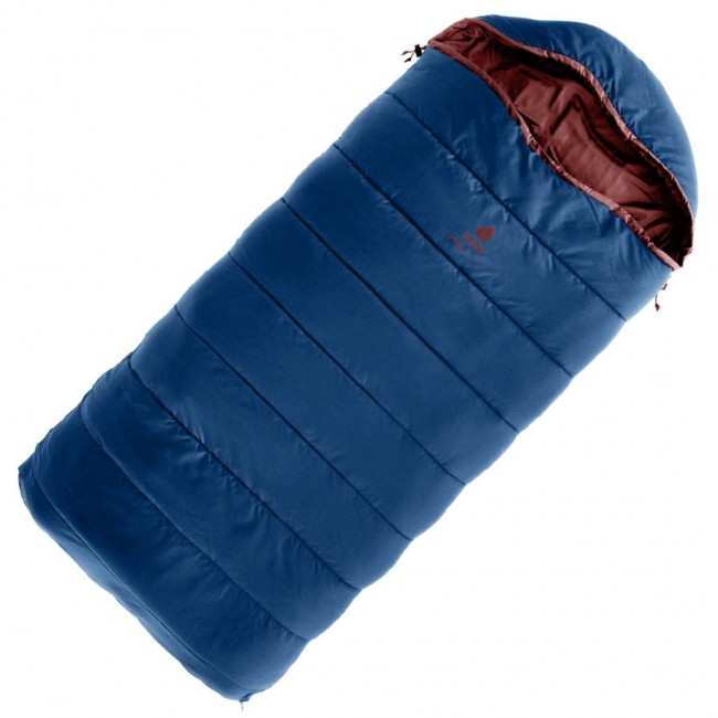 Deuter children's sleeping bag Starlight SQ (130-170 cm) - nightblue/redwood Deuter children's sleeping bag Starlight SQ (130-170 cm) - nightblue/redwood