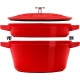 Staub La Cocotte Round Cast iron Casserole baking dish