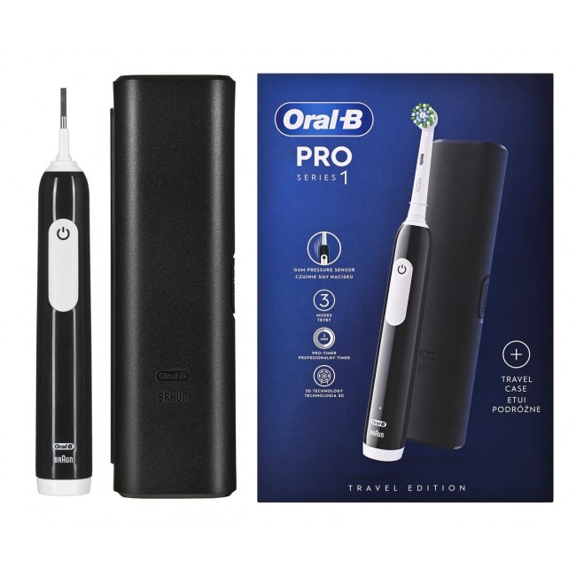 Oral-B electric toothbrush ORAL-B PRO1 BLACK Oral-B electric toothbrush ORAL-B PRO1 BLACK
