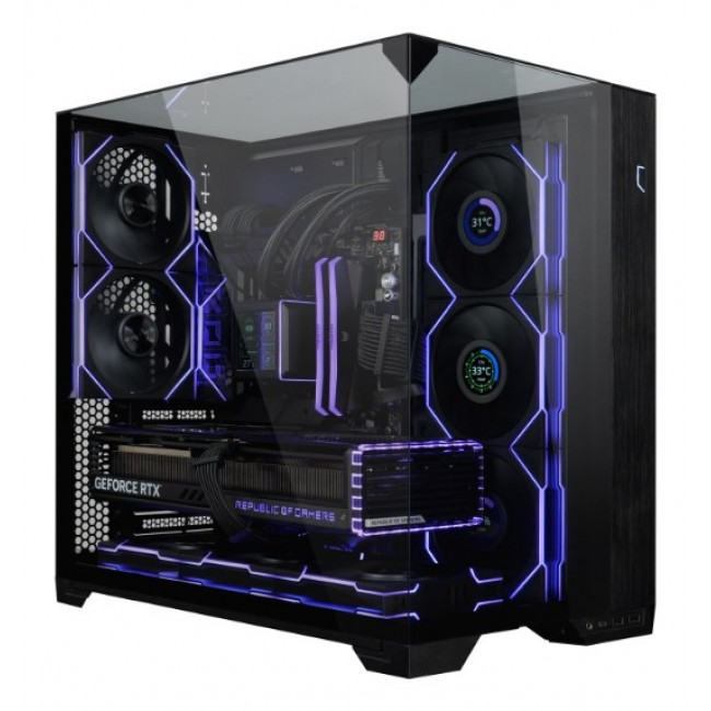 Lian Li UNI FAN TL Wireless LCD Fan ARGB 120mm bla Lian Li UNI FAN TL Wireless LCD Fan ARGB 120mm bla