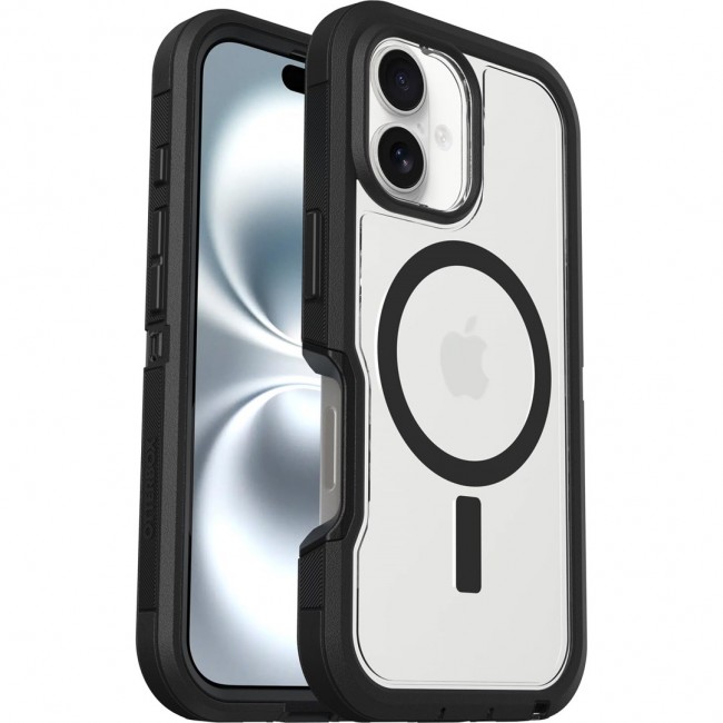 OB DEFND XTCLEAR APPLE IPHONE16/DARK SIDE - CLEAR/BLACK
