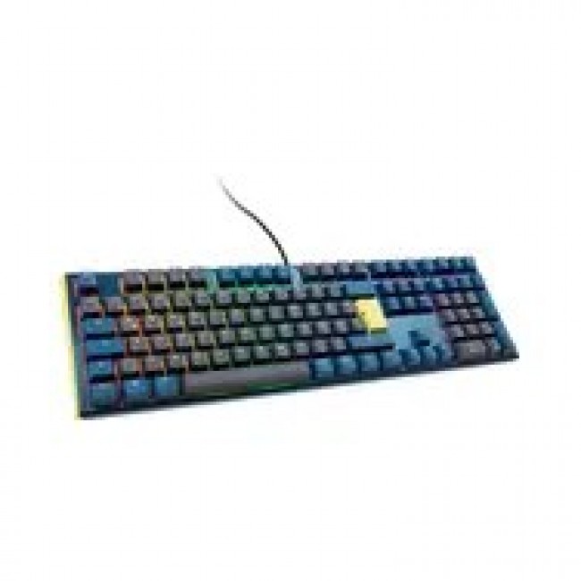 Ducky One 3 Daybreak RGB keyboard Gaming USB German Black, Blue, Green