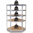 Metal corner storage rack G9040 40cm