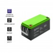 Qoltec 53082 Gel battery | 12V | 150AH