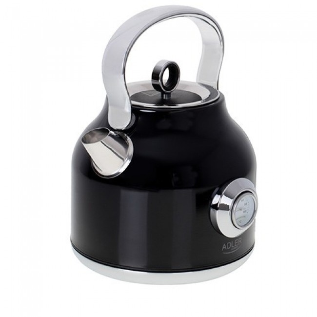 Adler AD 1346B electric kettle 1.7 L 2200 W Black, Metallic Adler AD 1346B electric kettle 1.7 L 2200 W Black, Metallic