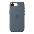 Apple iPhone 17e Silicone Case with MagSafe Anchor Blue