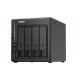 QNAP TS-453E NAS Tower Intel Celeron J6412 8 GB 0 TB QNAP QTS Black QNAP TS-453E NAS Tower Intel Celeron J6412 8 GB 0 TB QNAP QTS Black