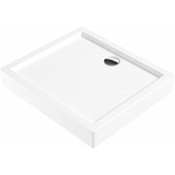 Rectangular acrylic shower tray 80x90 cm