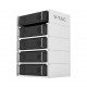 RACK stand for energy storage V-TAC VT48100E-P2 modular shelving 5,12kWh 5 modules max (SKU 11556) White RACK stand for energy storage V-TAC VT48100E-P2 modular shelving 5,12kWh 5 modules max (SKU 11556) White