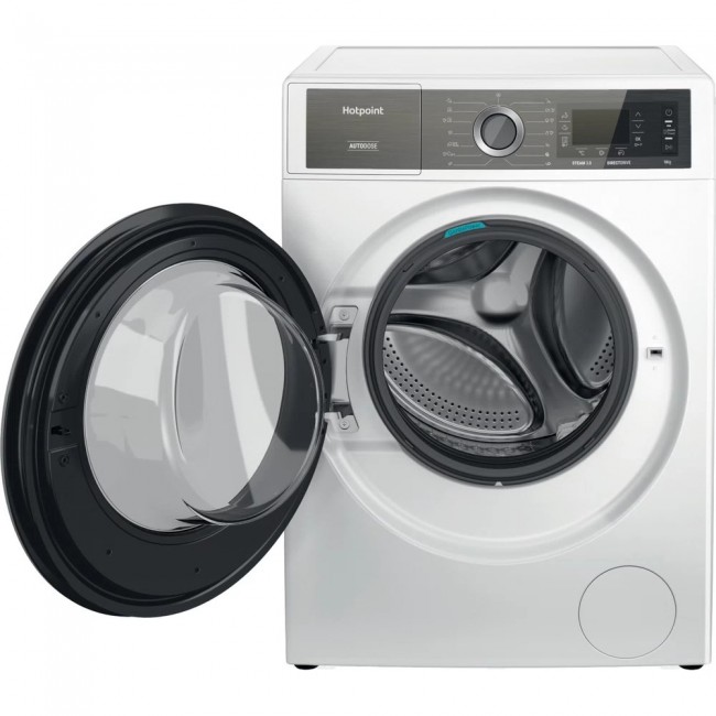 Hotpoint H8 W946WB EU washing machine Front-load 9 kg 1400 RPM White Hotpoint H8 W946WB EU washing machine Front-load 9 kg 1400 RPM White