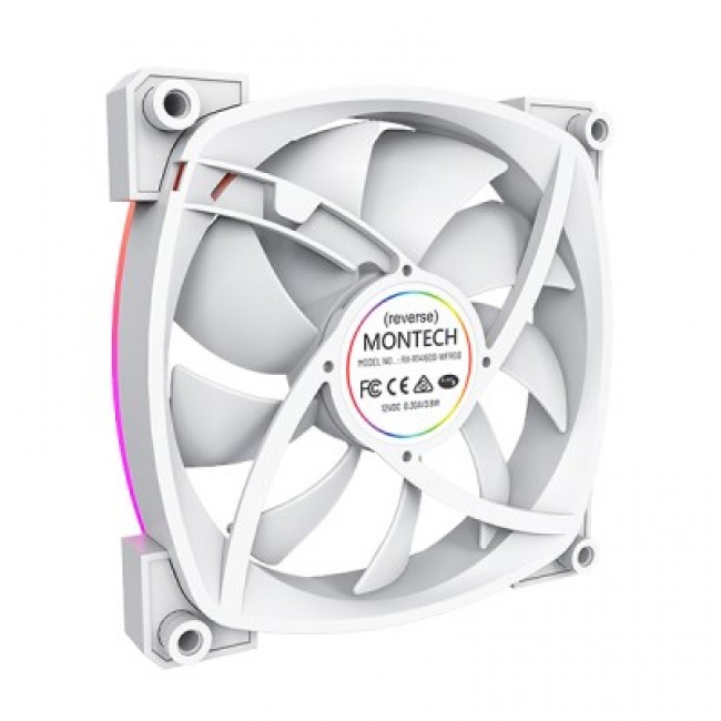 Montech RX140 PWM Computer case Fan 14 cm White 1 pc(s) Montech RX140 PWM Computer case Fan 14 cm White 1 pc(s)