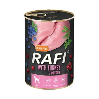 Dolina Noteci Rafi Dog wet food with turkey, blueberries and cranberries - 800g
