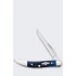 Knife Case Rogers Mini Trapper SS Blue Bone