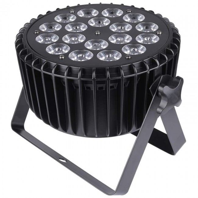 LIGHT4ME ALU QUAD PAR 18x6W RGBW - stage spotlight
