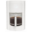 ELLE 1.8L white filter coffee maker