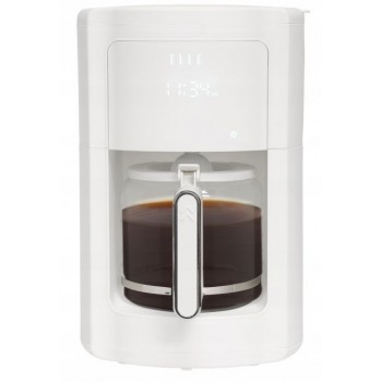 ELLE 1.8L white filter coffee maker