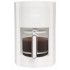 ELLE 1.8L white filter coffee maker