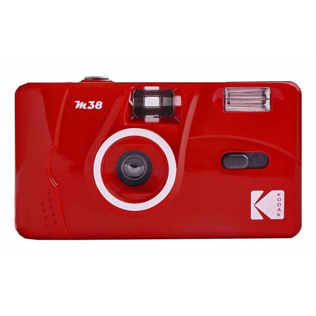 Kodak M38 Compact film camera 35 mm Red