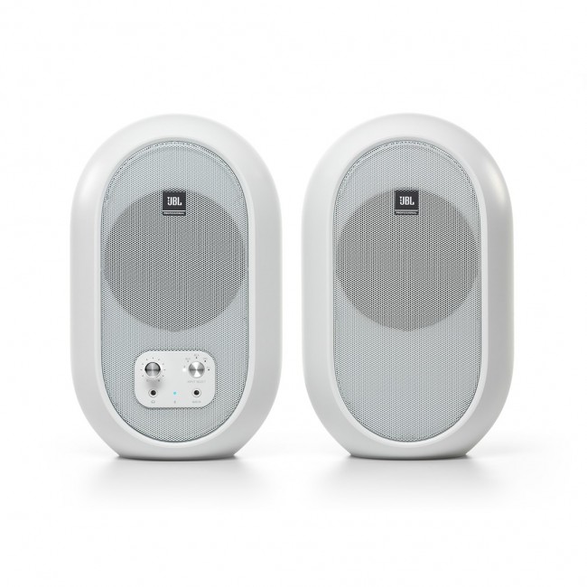 JBL 104 Set-BT White - coaxial monitors with Bluetooth, white