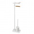 FREE STANDING TOILET BRUSH ALBANY WHITE