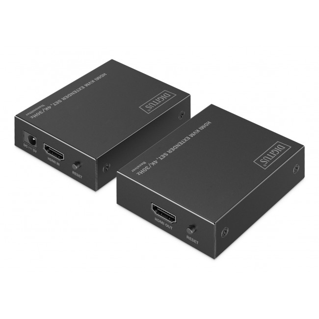 Digitus HDMI KVM Extender Set, 4K/30Hz