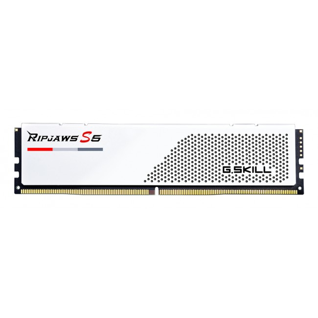 G.Skill Ripjaws S5 / F5-6000J3040F16GX2-RS5W memory module 32 GB 2 x 16 GB DDR5 4800 MT/s 288-pin DIMM G.Skill Ripjaws S5 / F5-6000J3040F16GX2-RS5W memory module 32 GB 2 x 16 GB DDR5 4800 MT/s 288-pin DIMM
