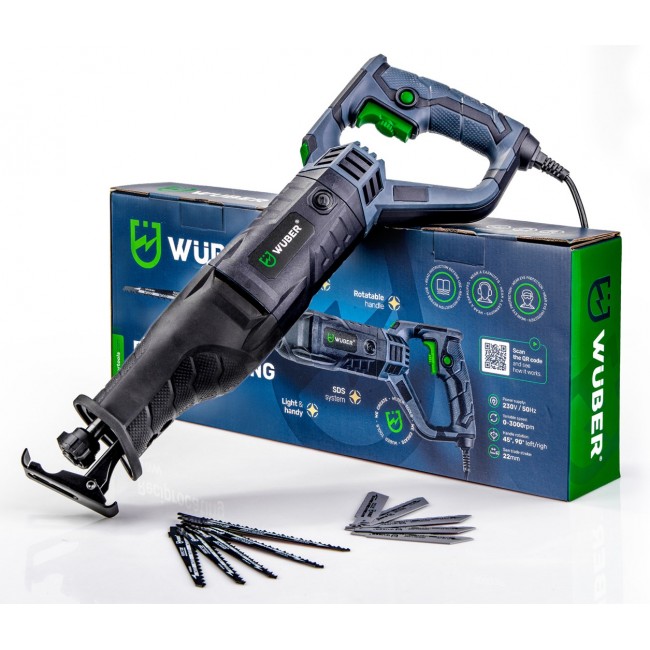 Reciprocating saw 1700 W W17530 WUBER