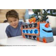 Hot Wheels City Speedway Hauler Carrier with 3 Toy Cars Hot Wheels City Speedway Hauler Carrier with 3 Toy Cars