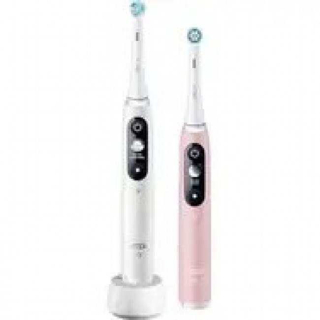 Oral-B iO 6 Duo bia y/r owy / Szczoteczka elektryczna / z etui