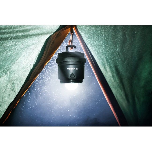 Varta INDESTRUCTIBLE L30 PRO Black, Transparent Hand flashlight LED