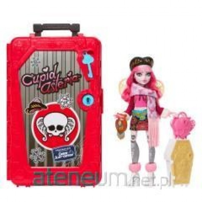 Monster High Skulltimate Secrets Cabin Slay-cation Playset, Cupid Asteria Doll and Accessories