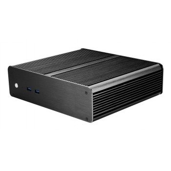 Akasa Euler T Plus Thin Mini-ITX Case - black