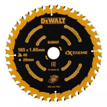 DeWALT DT10640-QZ circular saw blade 16.5 cm 1 pc(s)