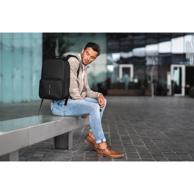 XD DESIGN ANTI-THEFT BACKPACK BOBBY FLEX GYM BAG BLACK P/N: P705.801 XD DESIGN ANTI-THEFT BACKPACK BOBBY FLEX GYM BAG BLACK P/N: P705.801