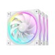 DeepCool FL12 WH-3 in 1 Computer case Fan 12 cm White 3 pc(s)
