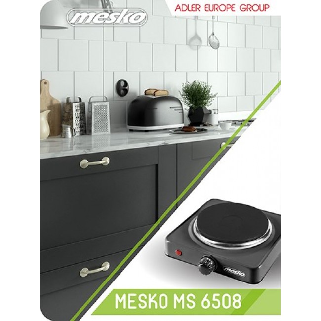 Mesko Home MS 6508 hob Black Countertop Sealed plate 1 zone(s) Mesko Home MS 6508 hob Black Countertop Sealed plate 1 zone(s)