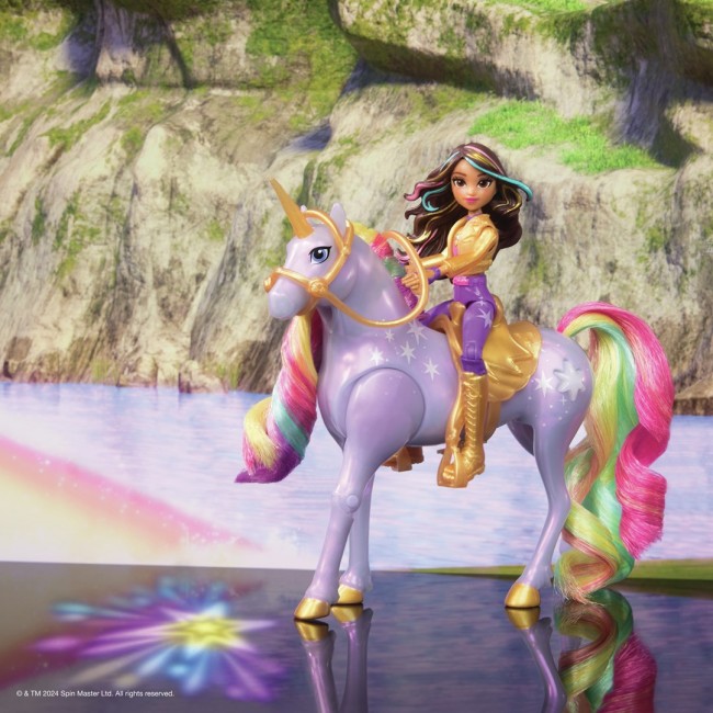 Unicorn Academy, Sophia & Light Magic Wildstar with Rainbow Light-up Effects, 2 Riding Accessories, Dolls & Unicorn Toys for Girls Ages 4 and up Unicorn Academy, Sophia & Light Magic Wildstar with Rainbow Light-up Effects, 2 Riding Accessories, Dolls & Unicorn Toys for Girls Ages 4 and up