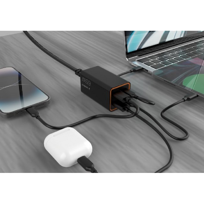 Gembird TA-UC-2A2C-PD65-01-BK mobile device charger Laptop, Smartphone Black AC Fast charging Indoor Gembird TA-UC-2A2C-PD65-01-BK mobile device charger Laptop, Smartphone Black AC Fast charging Indoor