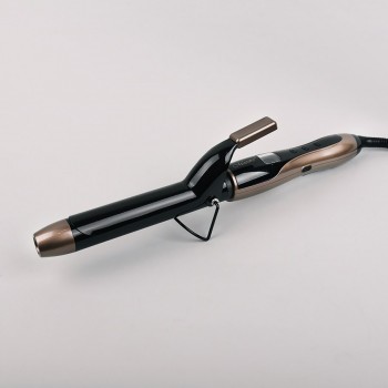 Feel Maestro MR265 hair styling tool Curling iron Black, Gold 45 W