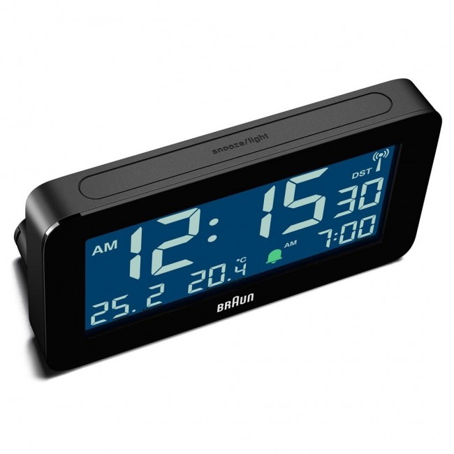 Braun BC10B-DCF alarm clock Digital alarm clock Black Braun BC10B-DCF alarm clock Digital alarm clock Black