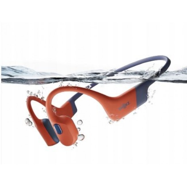 Shokz OpenSwim Pro Red wireless bone conduction headphones Shokz OpenSwim Pro Red wireless bone conduction headphones