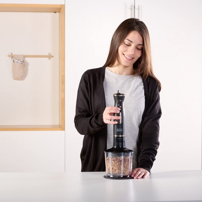 Immersion blender Black+Decker BXHBA800E (800W black) Immersion blender Black+Decker BXHBA800E (800W black)