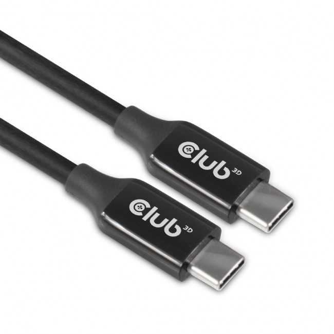CLUB3D USB 3.2 Gen2 Type C to C Active Bi-directional Cable 8K60Hz M/M 5m/16.4ft CLUB3D USB 3.2 Gen2 Type C to C Active Bi-directional Cable 8K60Hz M/M 5m/16.4ft
