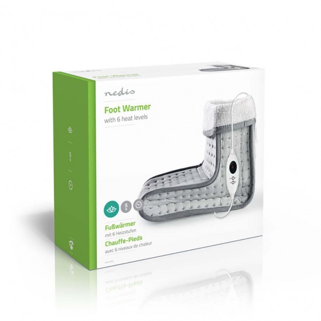 Nedis PEFW110CGY toe/foot warmer Foot warmer pad Nedis PEFW110CGY toe/foot warmer Foot warmer pad