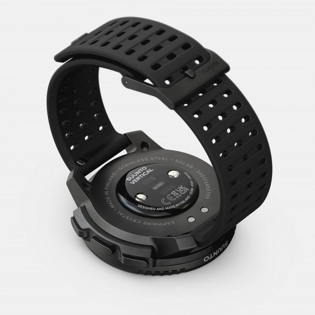 Suunto Vertical Steel Solar All Black solar-powered sports watch
